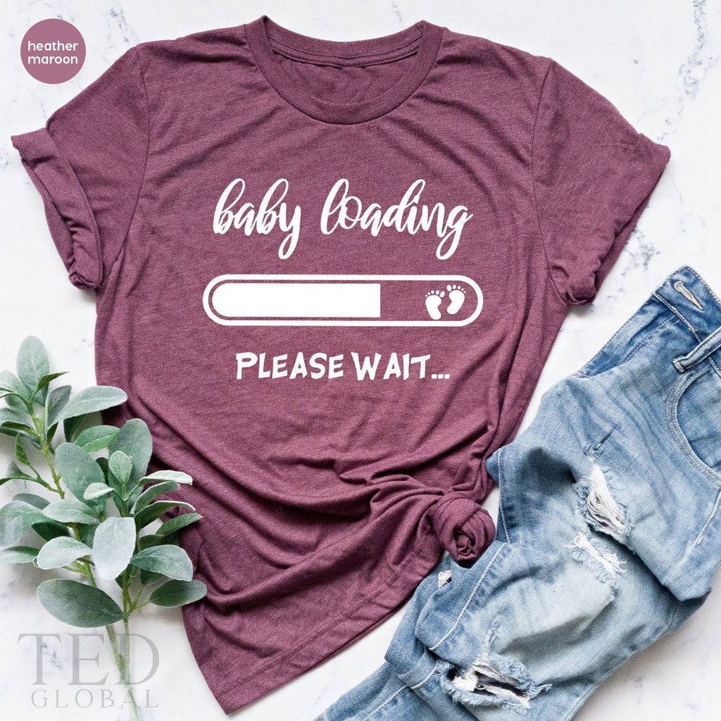 Funny Pregnant T Shirt, First Mothers Day Gift, Baby product image 5