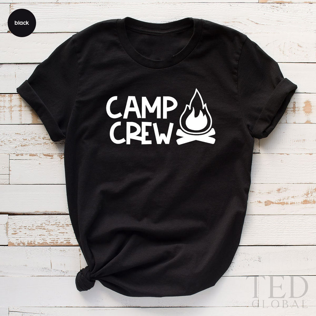 Camp Crew Shirt, Camping Custom Hiking Gift For Campers product image 1