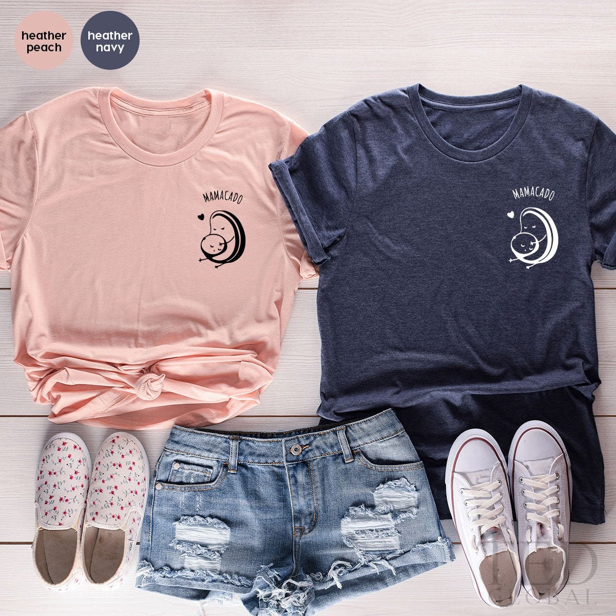 Pregnant Gift, New Mom T Shirt, Pregnancy Announcement product image 1