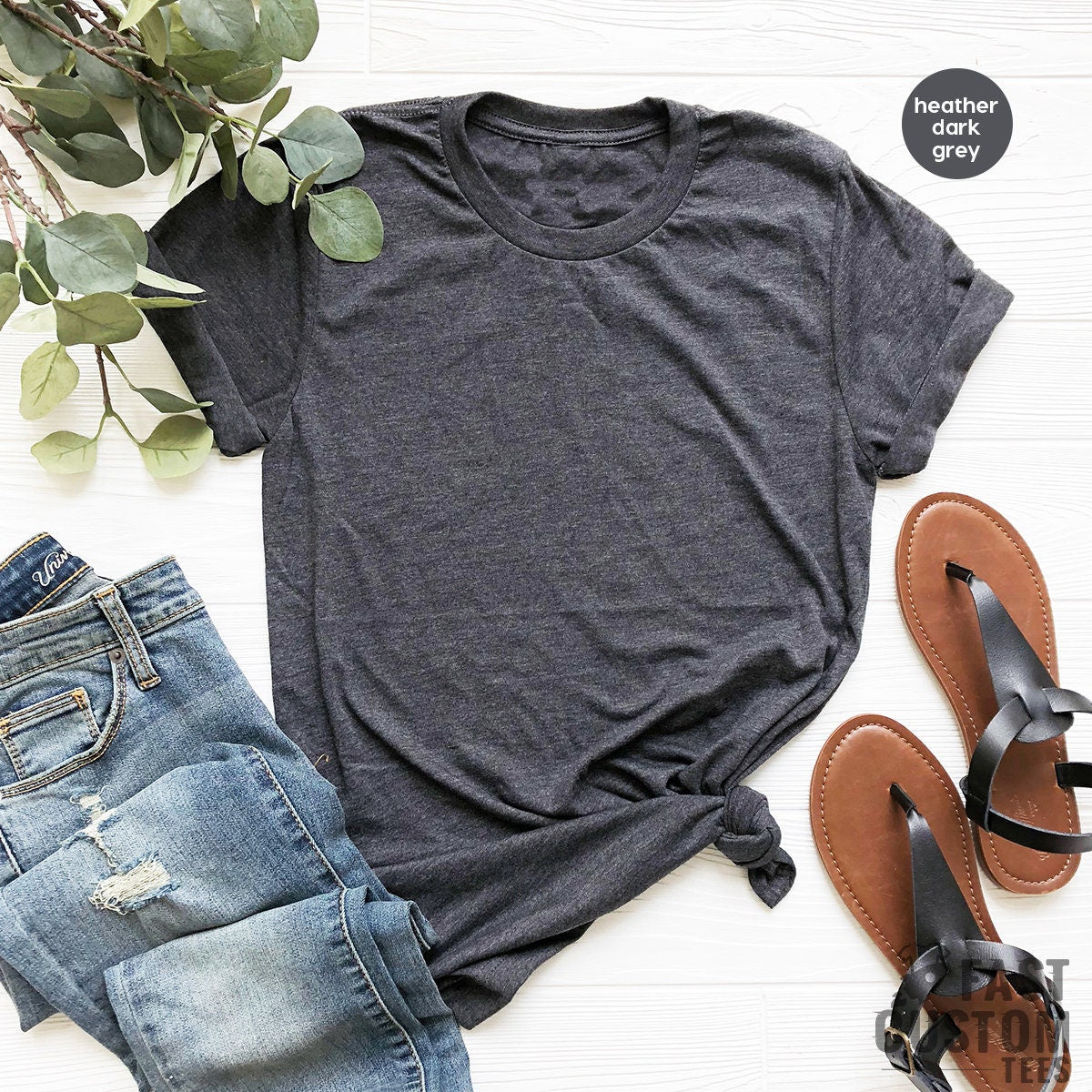 Plain Unisex Shirt, Blank T-Shirt, Bulk Cute T Wholesale product image 2