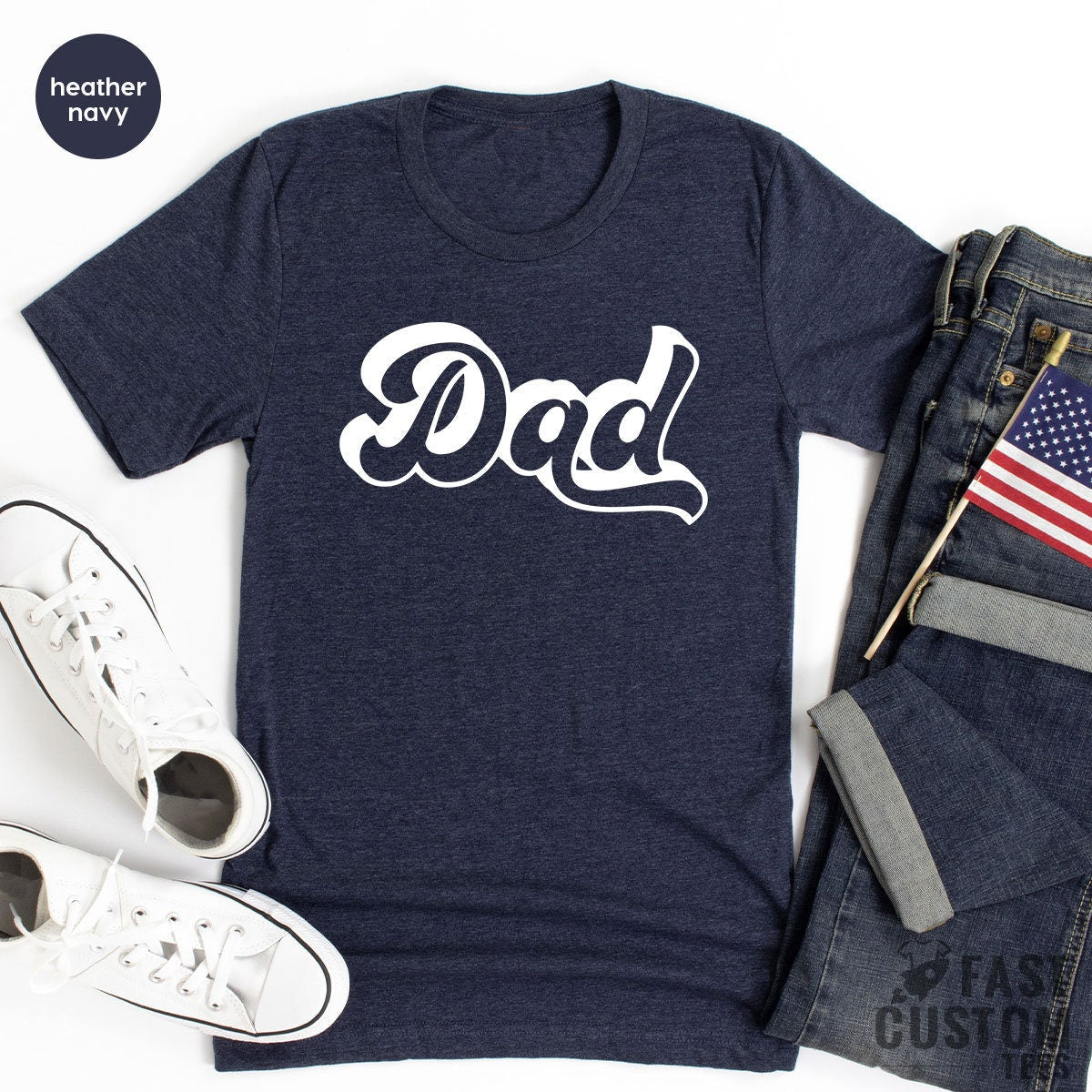 Retro Dad Shirt, Father's Day Gift, Birthday Daddy New Tee product image 4