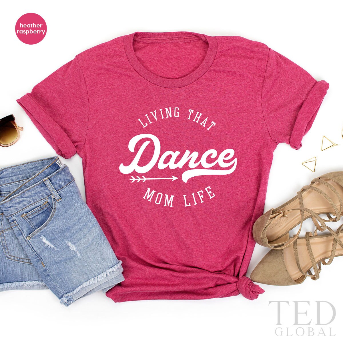 Team Dance TShirt, Mom Tee, Crew T Shirts, Mama Shirt product image 1