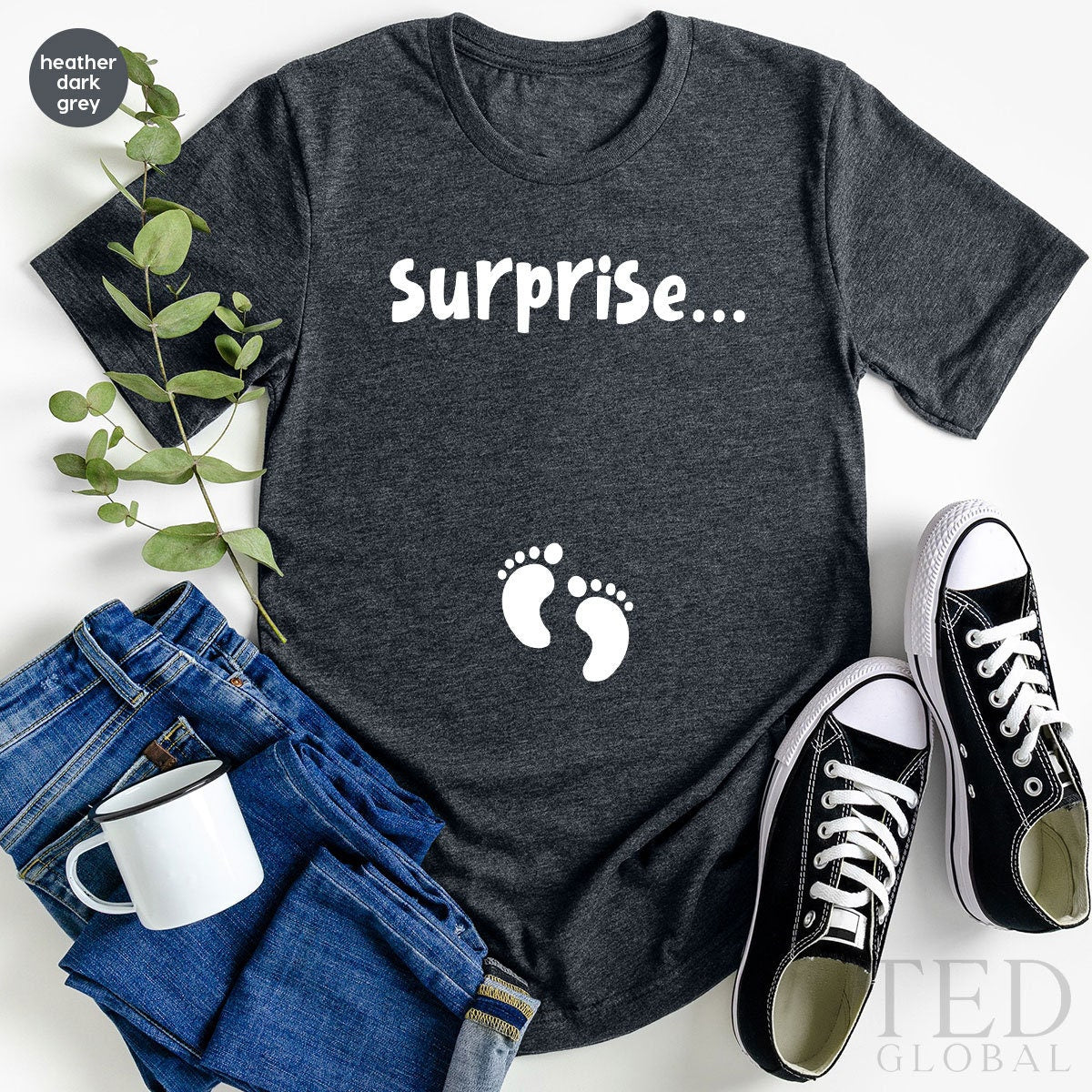Pregnancy Announcement Shirt, Im Pregnant First Mothers product image 3