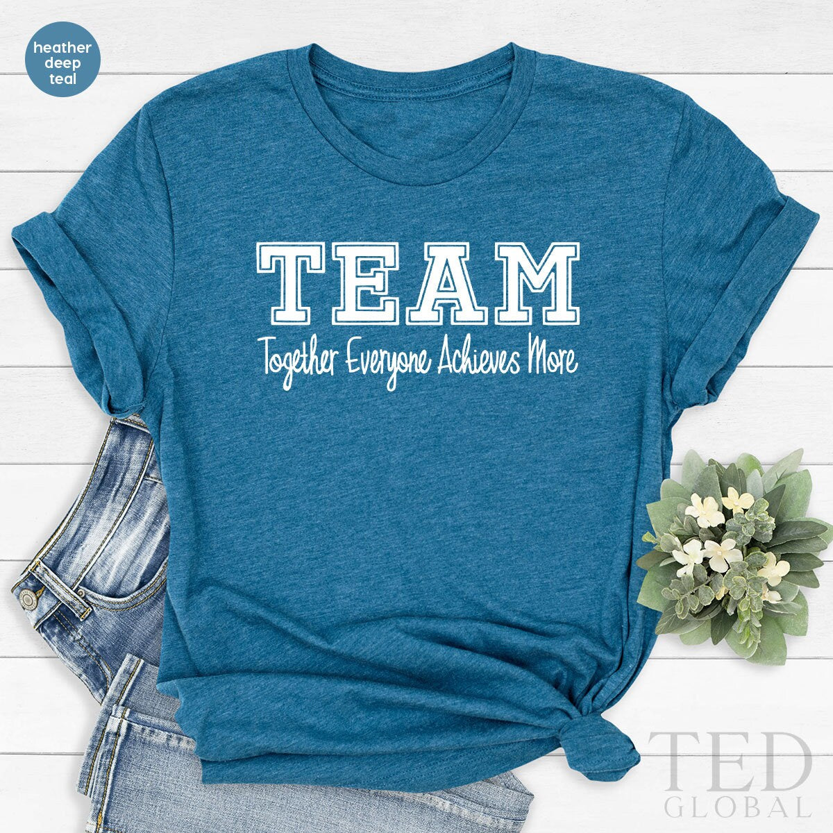 Team T Shirt, Teamwork TShirt, Custom Shirts, Together product image 1