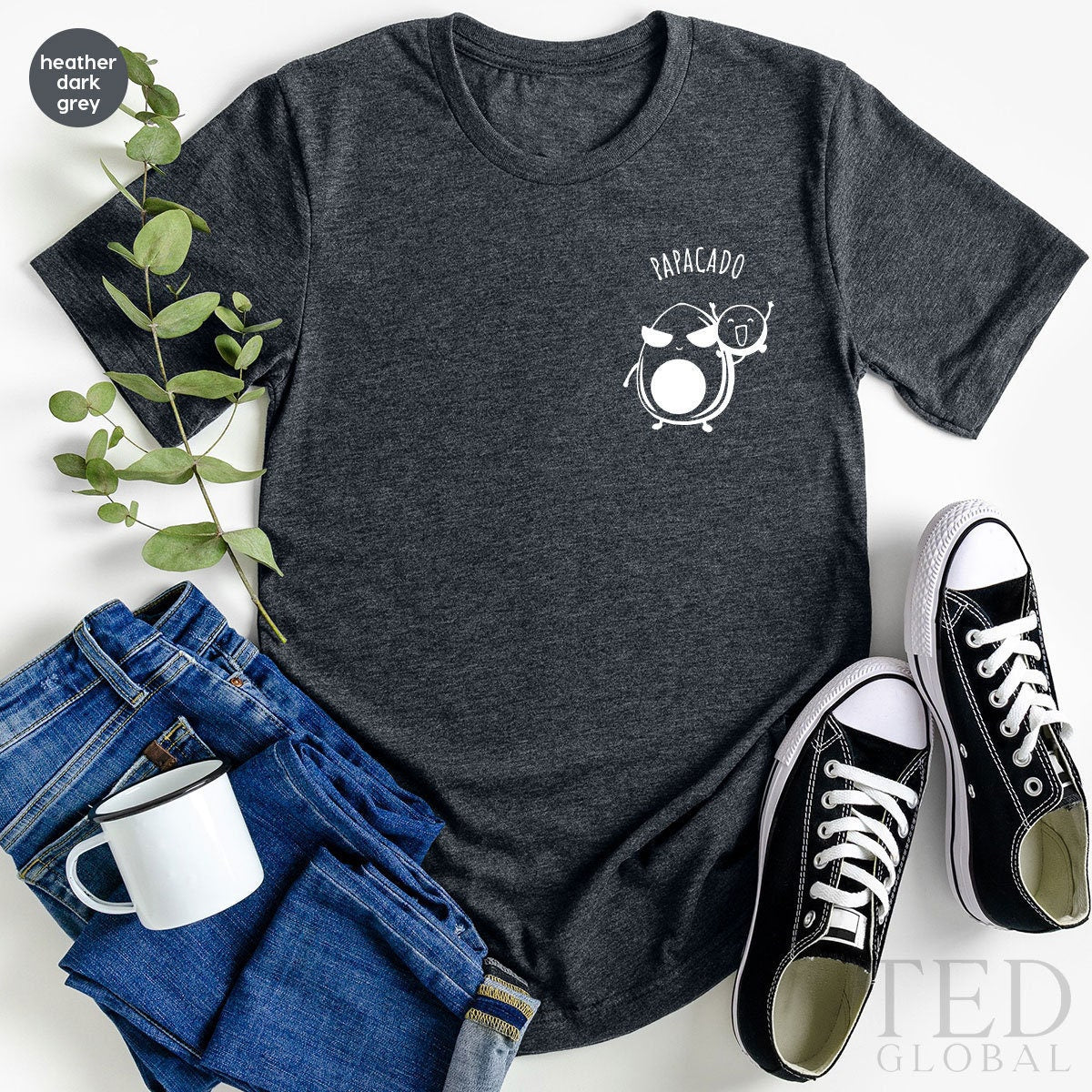 Funny Papacado Shirt, New Dad T Pregnancy Announcement To product image 1