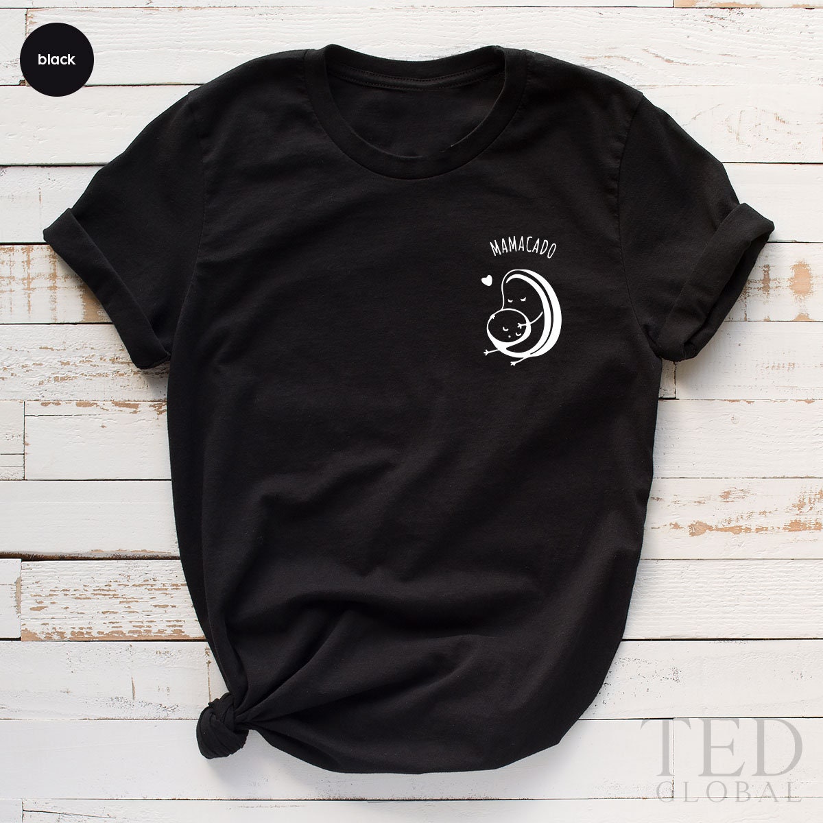 Pregnant Gift, New Mom T Shirt, Pregnancy Announcement product image 2