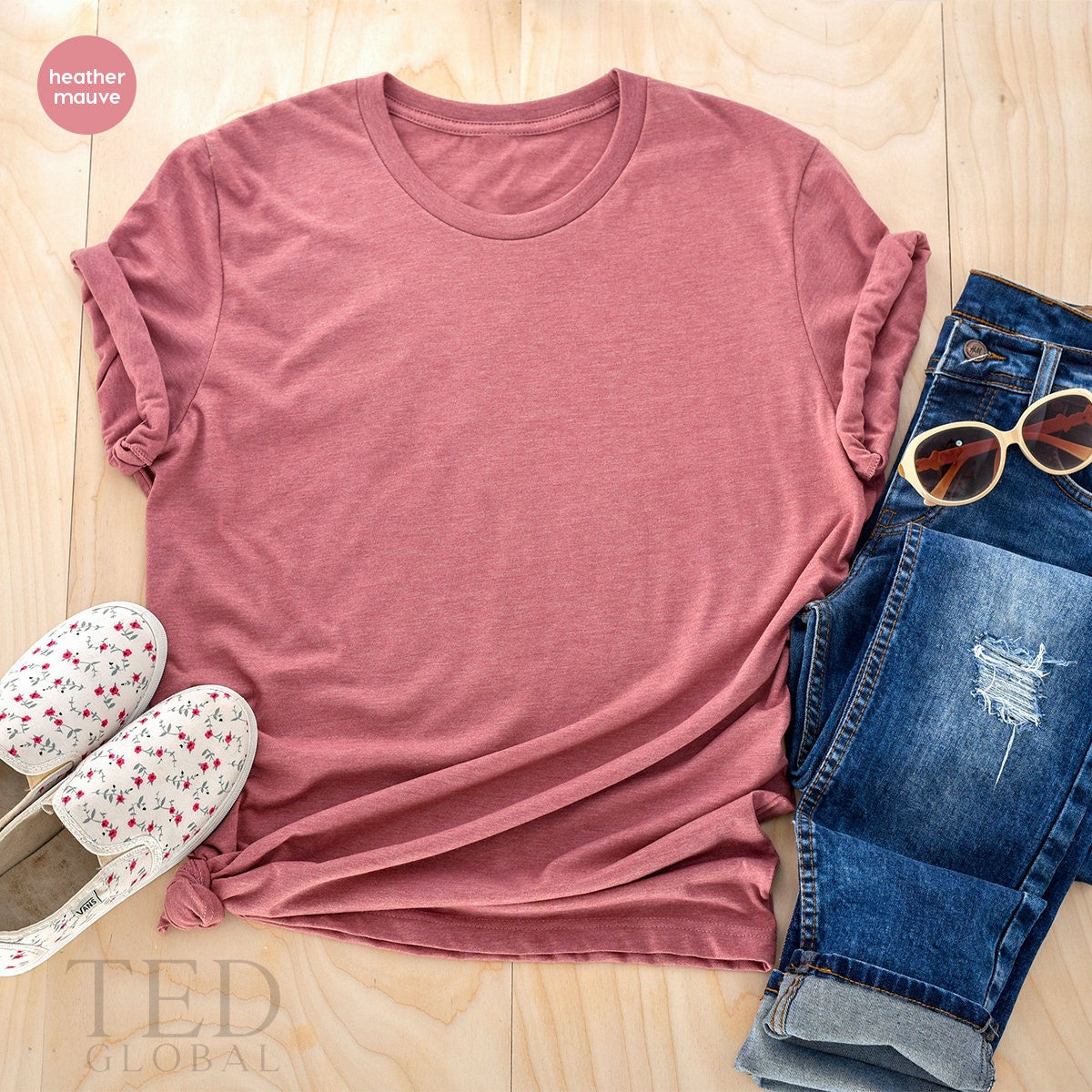 Plain Bella Canvas Shirt, Wholesale TShirts, Bulk T Blank product image 5