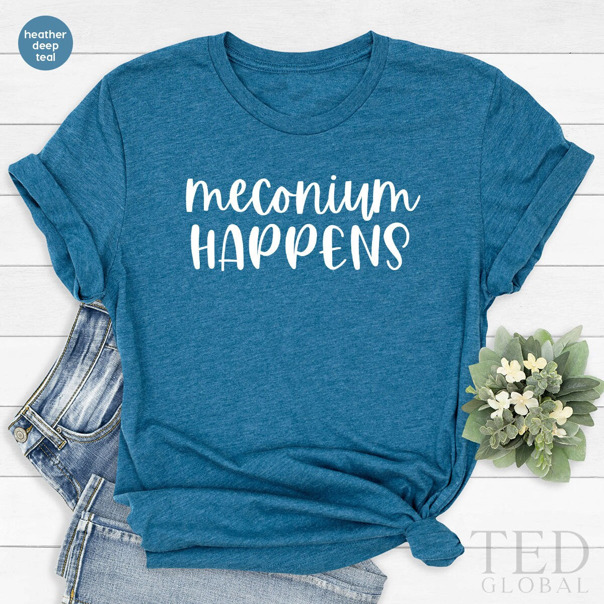 Funny Midwife Shirt, Birth Doula TShirt, Gift For Coach T product image 4
