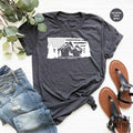 USA Mountain TShirt, Hiking T Shirt, Camp Gifts, Outdoor product image 1