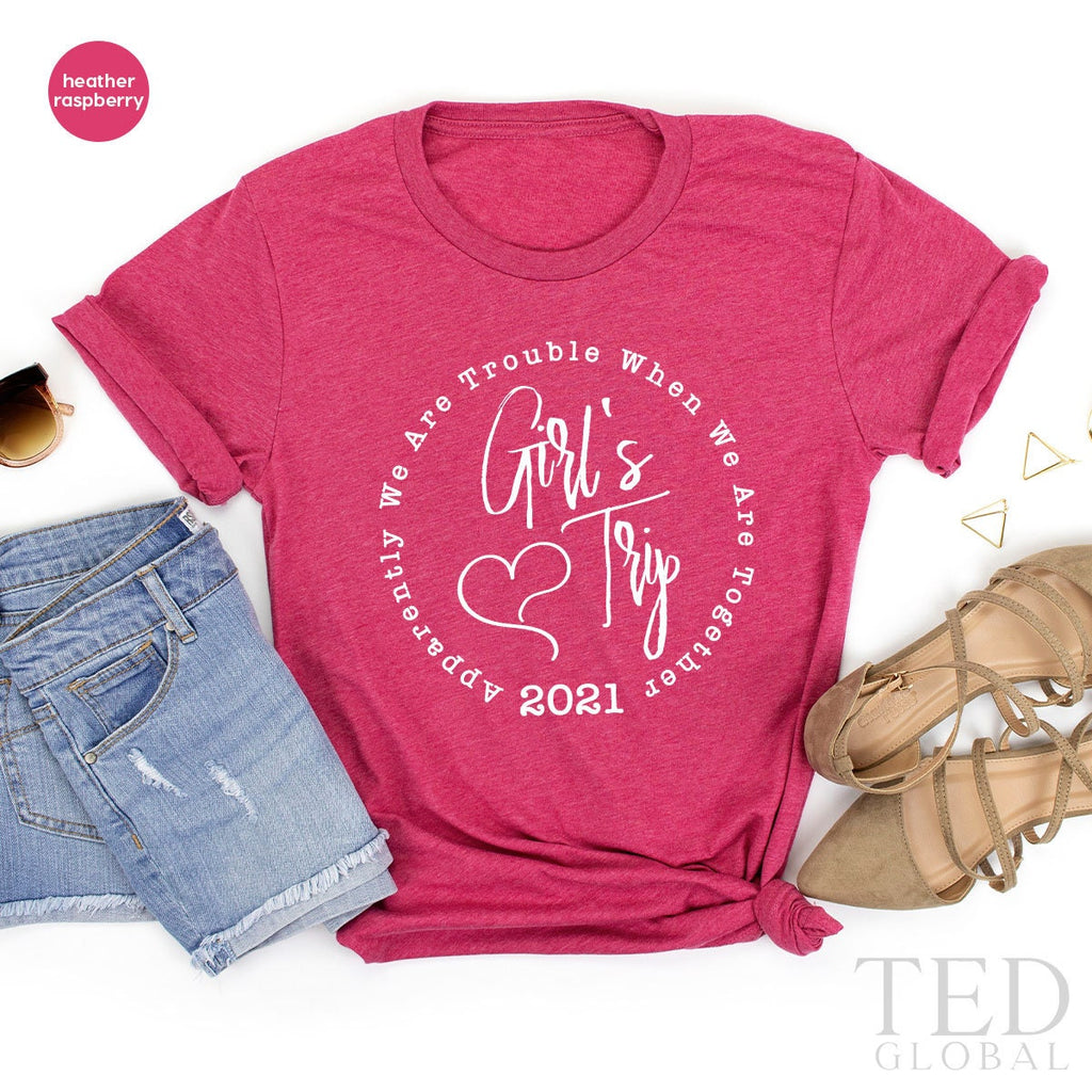 Girls Trip TShirt, Bestie Gift, Party, Best Friend Vacation product image 1