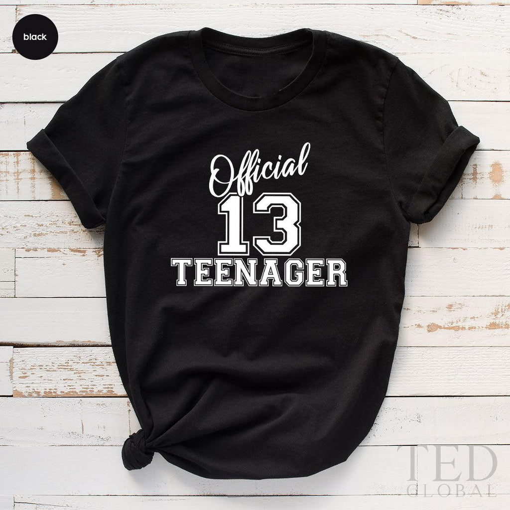 13th Birthday Shirt, Thirteen T Official 13 Teenager product image 3