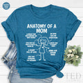 Meaningful Gift For Mother, Anatomy Of A Mom Shirt product image 1