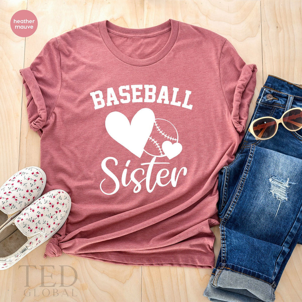 Sports Sister Shirt, Baseball TShirt, Girl Game Days Tee product image 2