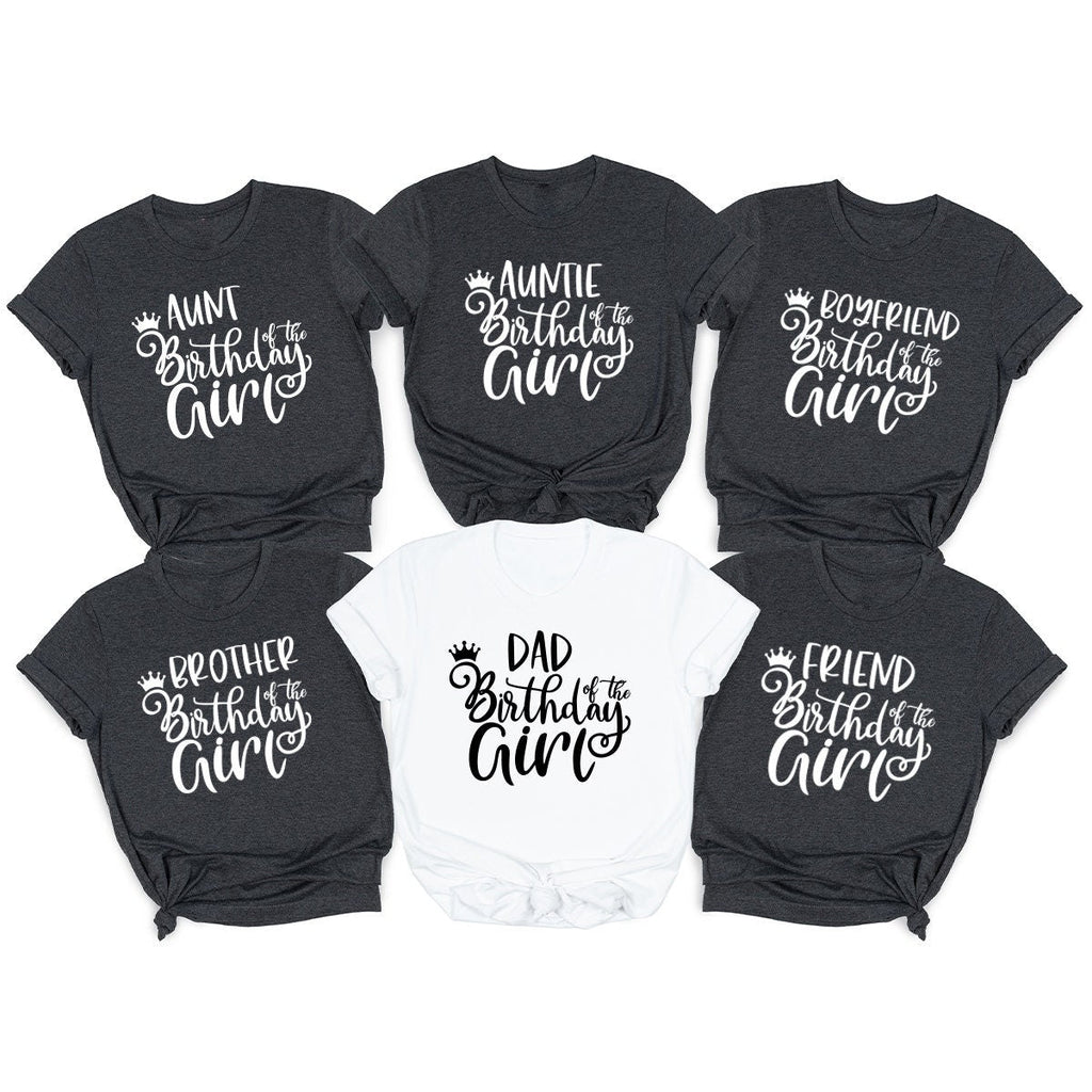 Family Birthday TShirt, Crew Shirts, Gift For Reunion, Girl product image 3