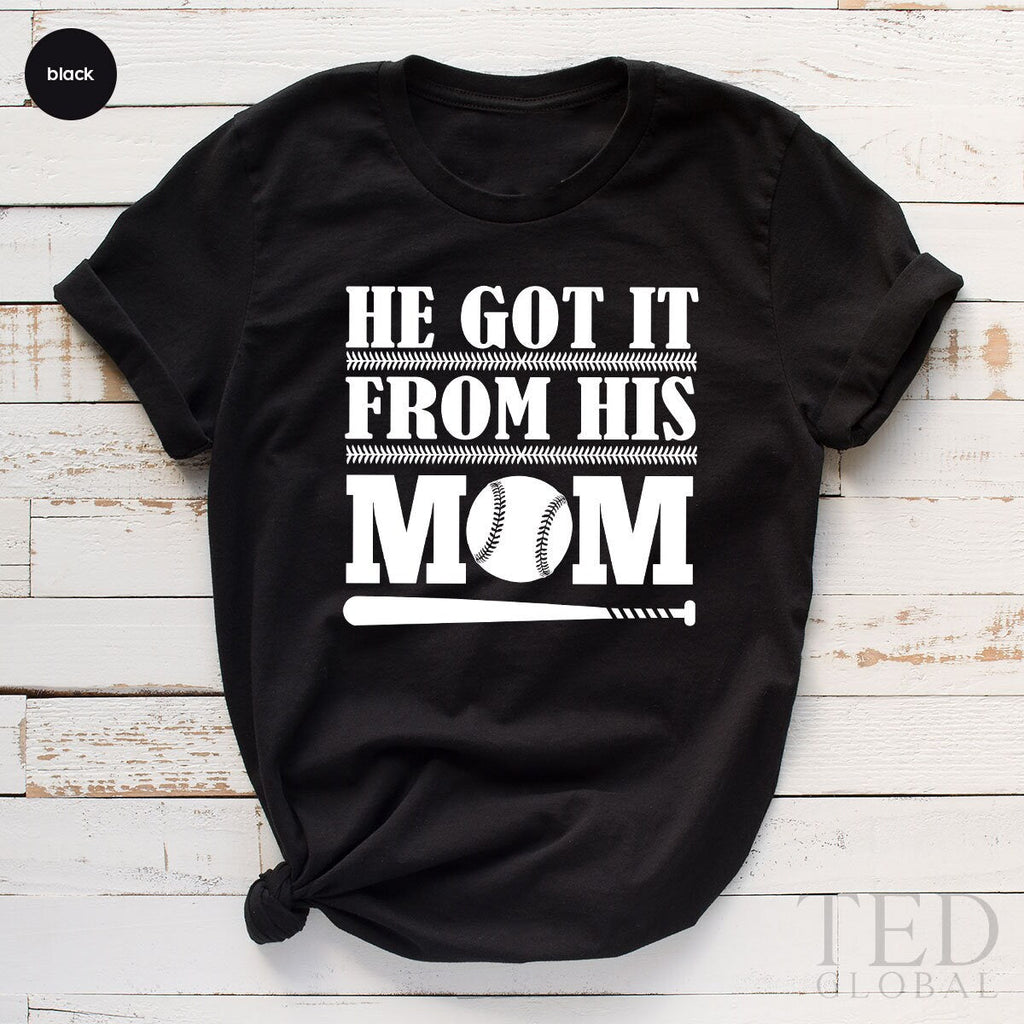 Funny Baseball Shirt, Boy TShirt, Softball Boys He Got It product image 4