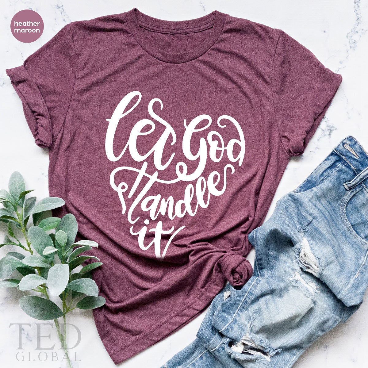 Cute Christian Shirt, Religious TShirt, Church T Shirts product image 2