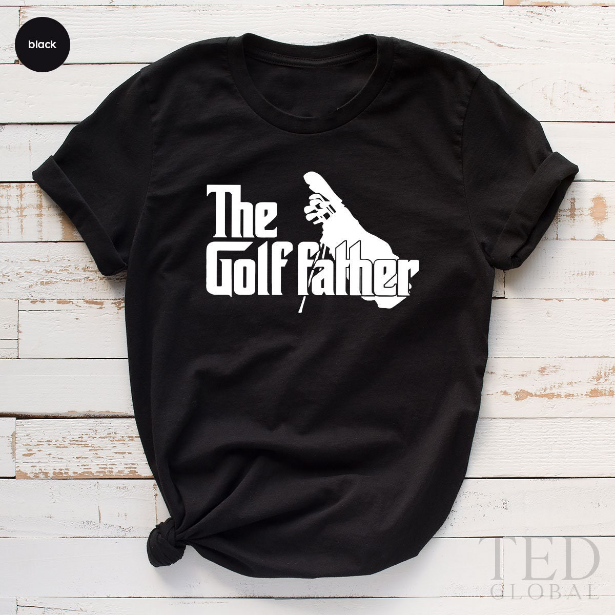 The Golf Father Shirt, Funny Dad TShirt, Fathers Day T product image 2
