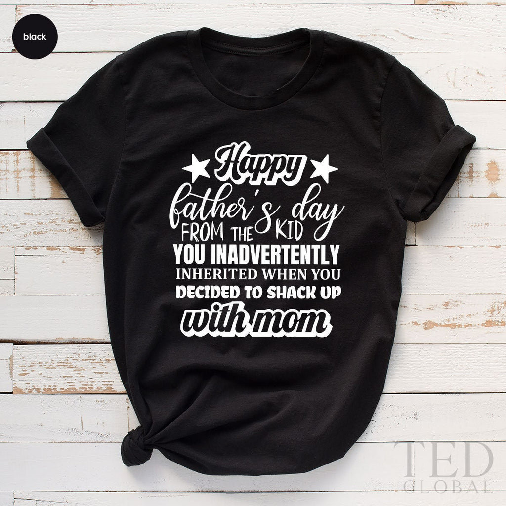 Step Dad Gift, Fathers Day Bonus Shirt, Funny Happy Stepdad product image 2