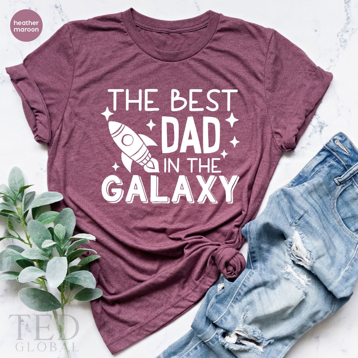 Best Dad Shirt, Cool Father Funny T Fathers Day TShirt, The product image 4