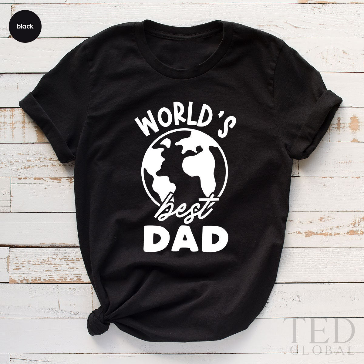 Worlds Best Dad Shirt, Fathers Day T Cool Father Super product image 1