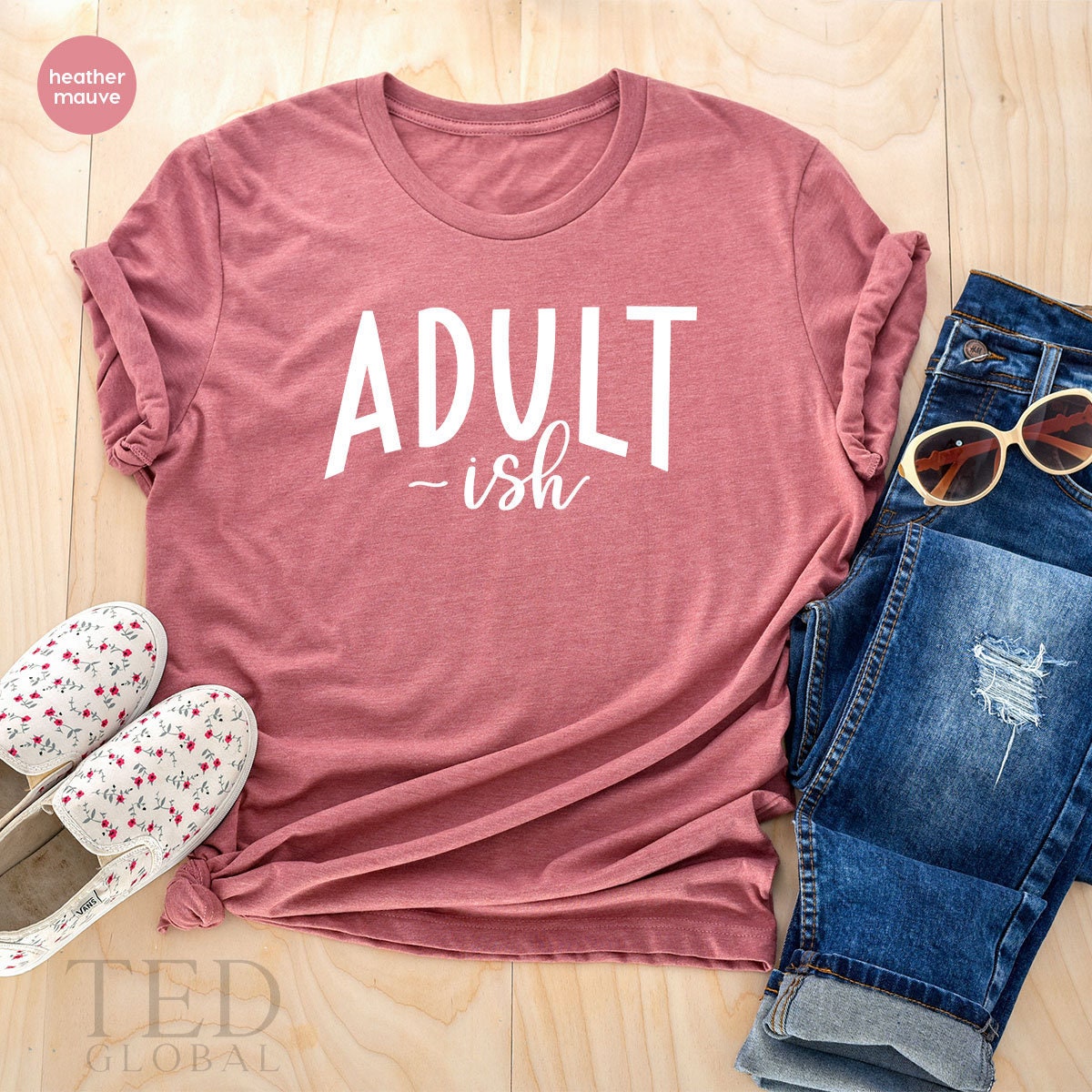 Adultish Shirt, TShirt, Adulting Adult Humor product image 2