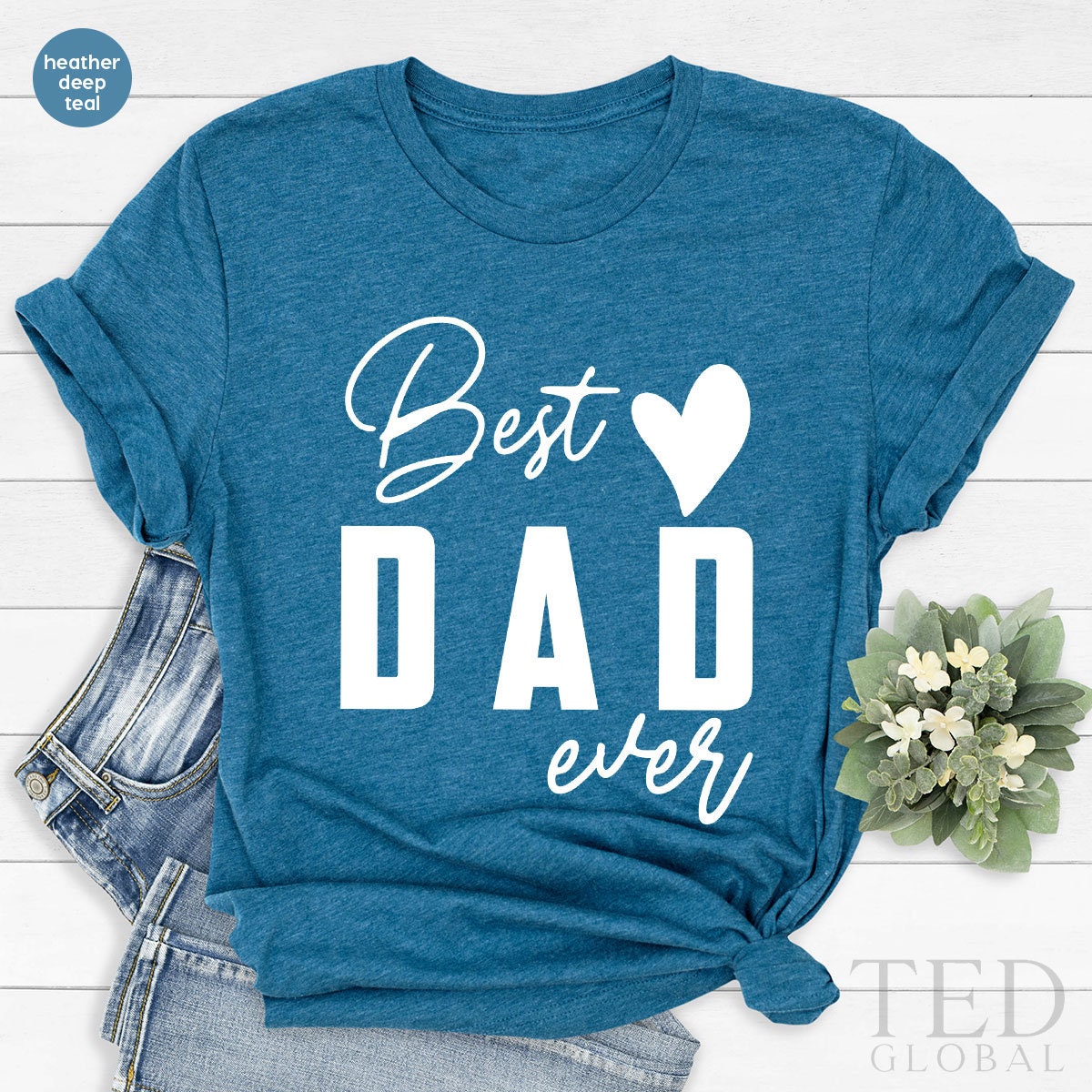 Fathers Day Gift, Daddy T Shirt, For Dad, New product image 3