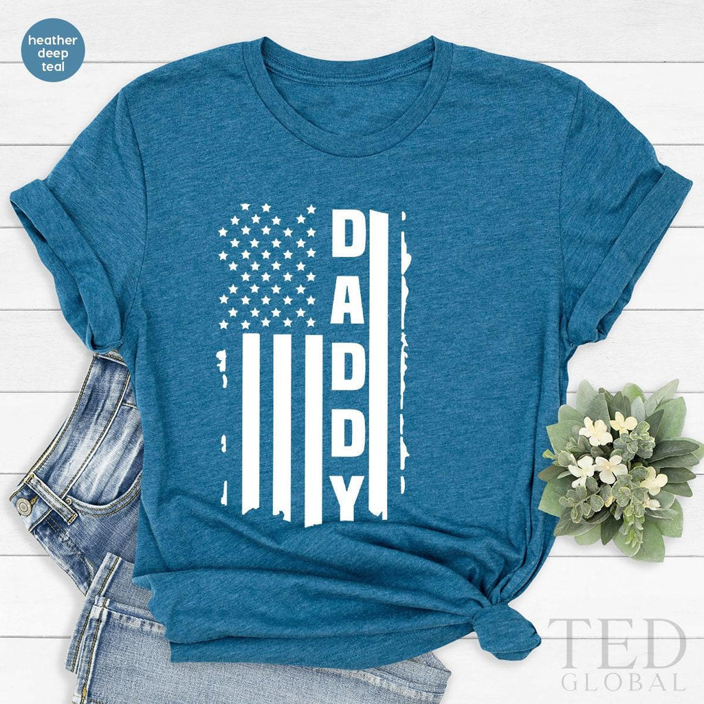 4th Of July Dad Shirt, Fathers Day Gifts, Veteran TShirt product image 3