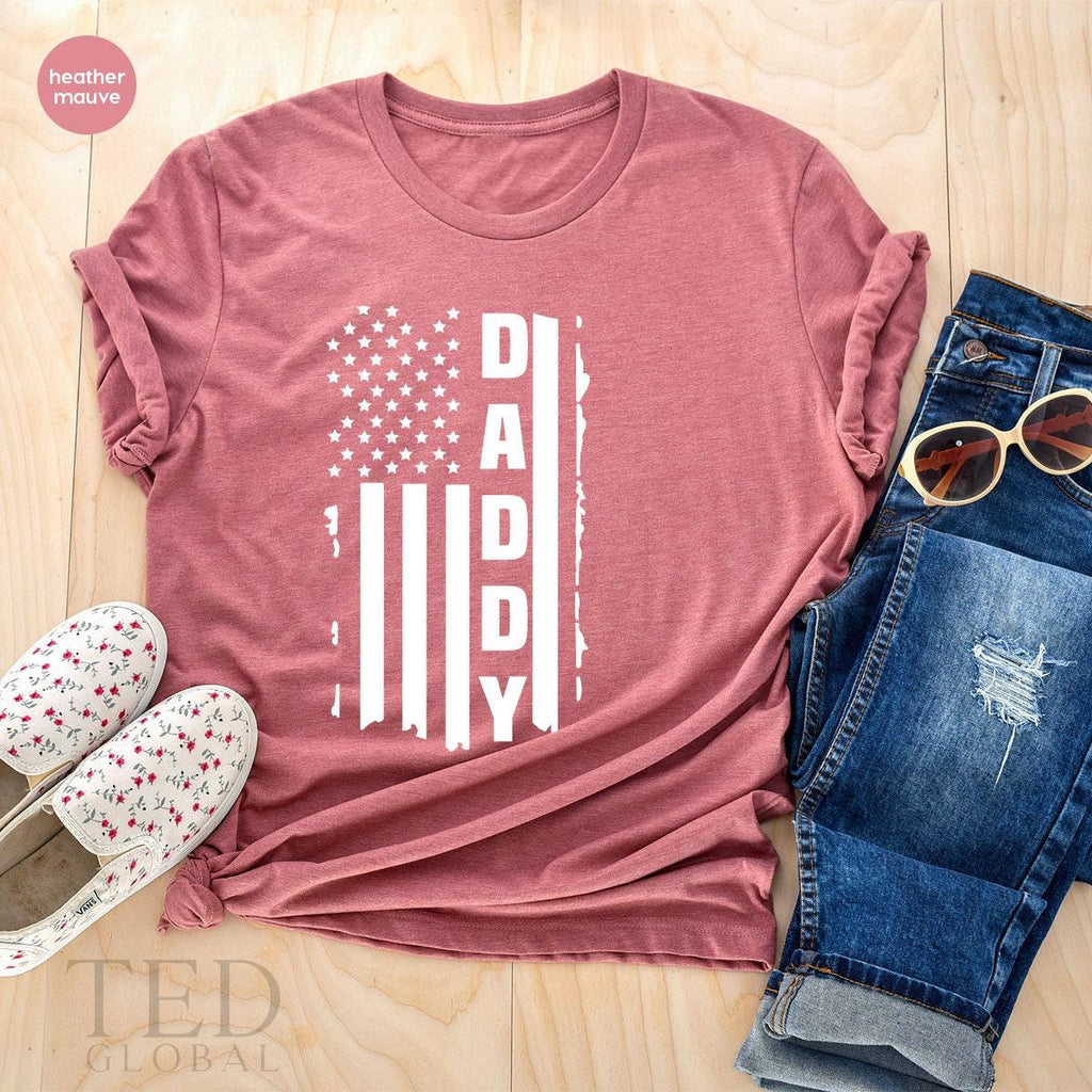 4th Of July Dad Shirt, Fathers Day Gifts, Veteran TShirt product image 5