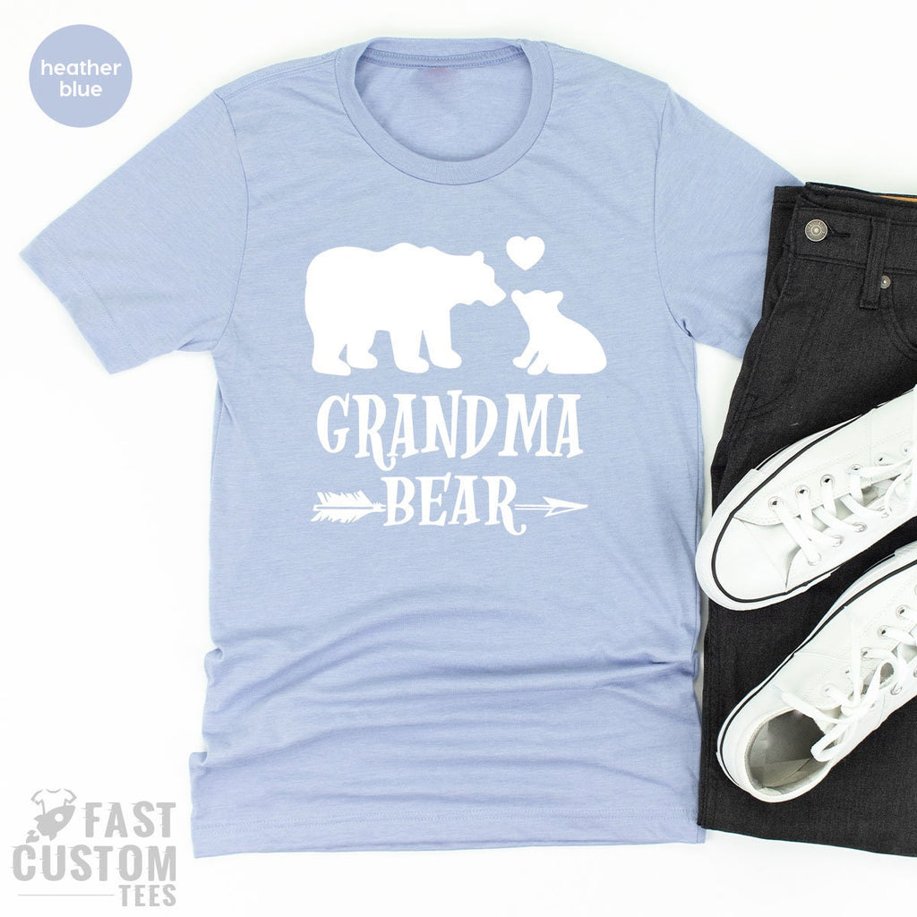 Nana T Shirt, Grandma Bear Gift For Mothers Day T Family product image 2