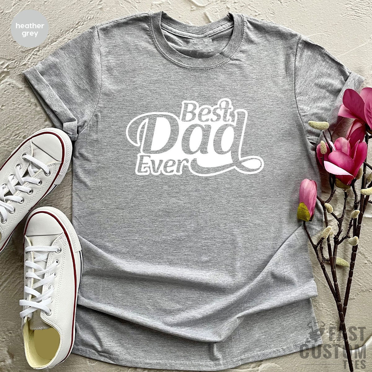Fathers Day Shirt, Gift, New Dad Best Ever, To Be product image 3
