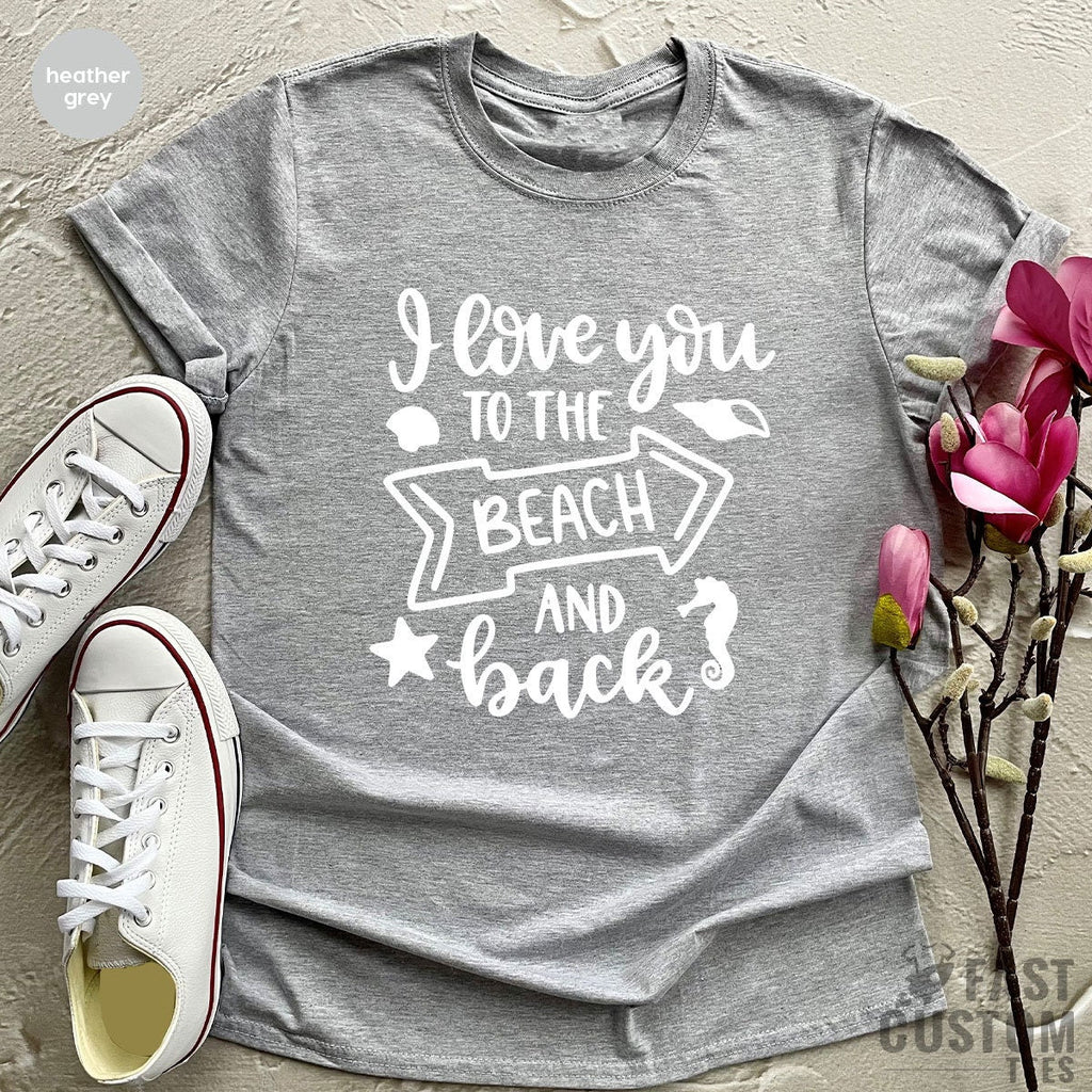 Summer Women Shirt, Vibes Beach And Back Tee, Clothing product image 5