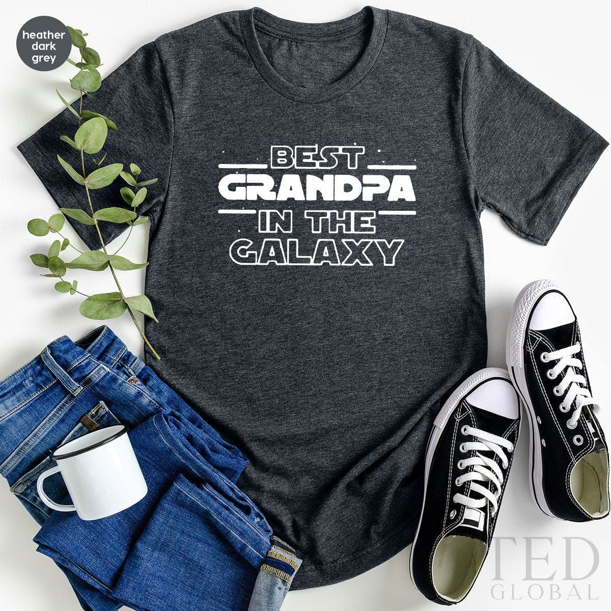 Grandpa Fathers Day Gift, Best In The Galaxy, Baby product image 1