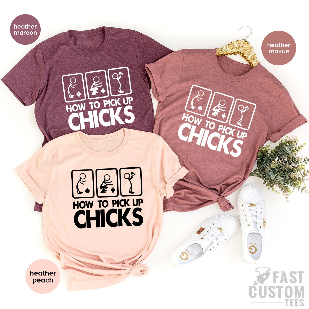 Funny Chicken Shirt, Dad Fathers Day Graphic Tee, Gift, Men product image 5