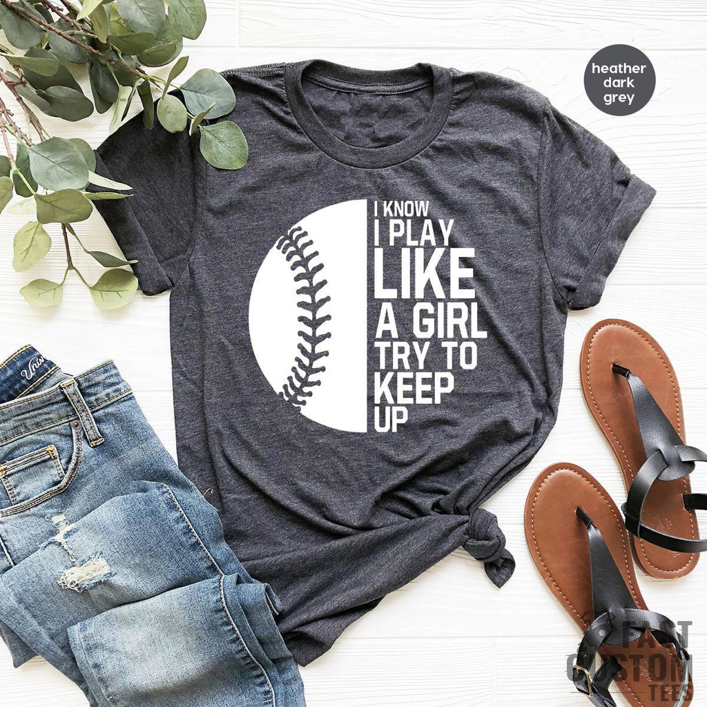 Funny Baseball Shirt, Softball TShirt, Game Day Fan Play product image 1