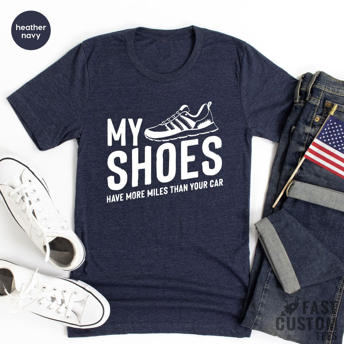 Running Shirt, Walking Hiker Run TShirt, Runner Gifts product image 4