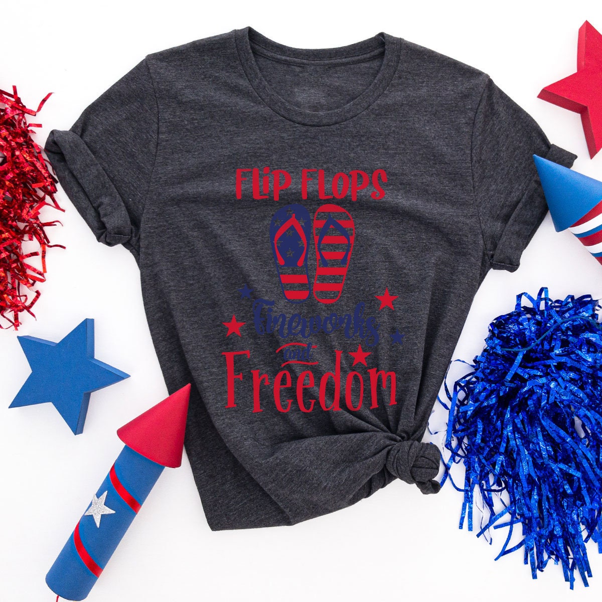 Fourth Of July Funny, 4th Of Shirt, Of Tank Top, USA Flip product image 3
