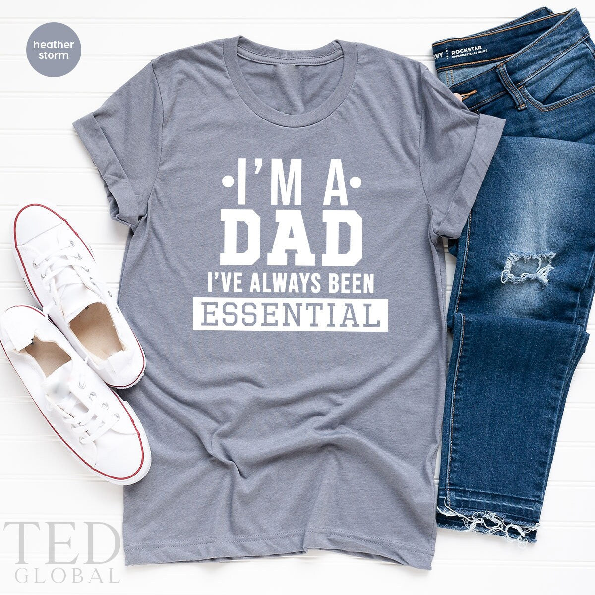 Essential Dad Shirt, Nurse I'm product image 4