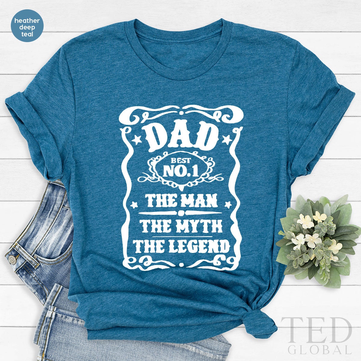 Funny Dad Shirt, Fathers Day Tee, Gift For Best To Gifts product image 3