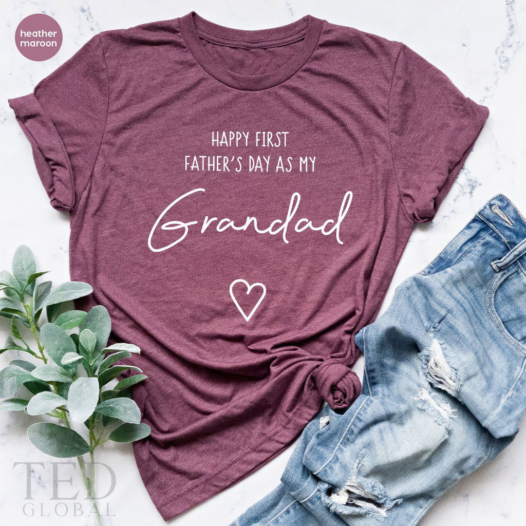 First Fathers Day Shirt, Grandad New Grandpa Gift, To Be product image 4
