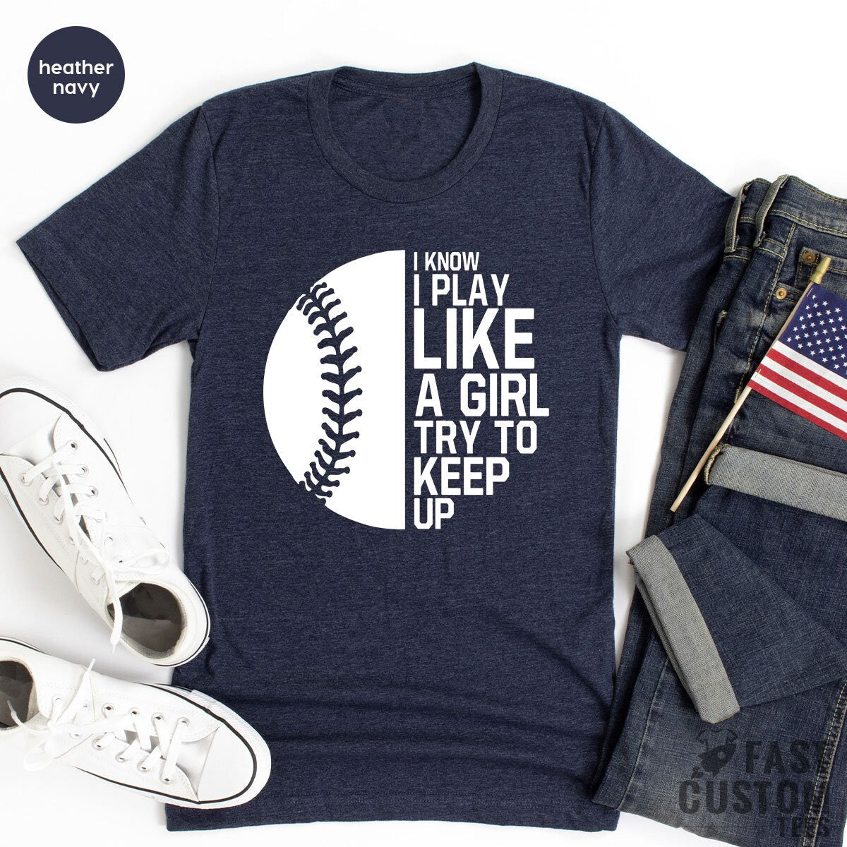 Funny Baseball Shirt, Softball TShirt, Game Day Fan Play product image 4