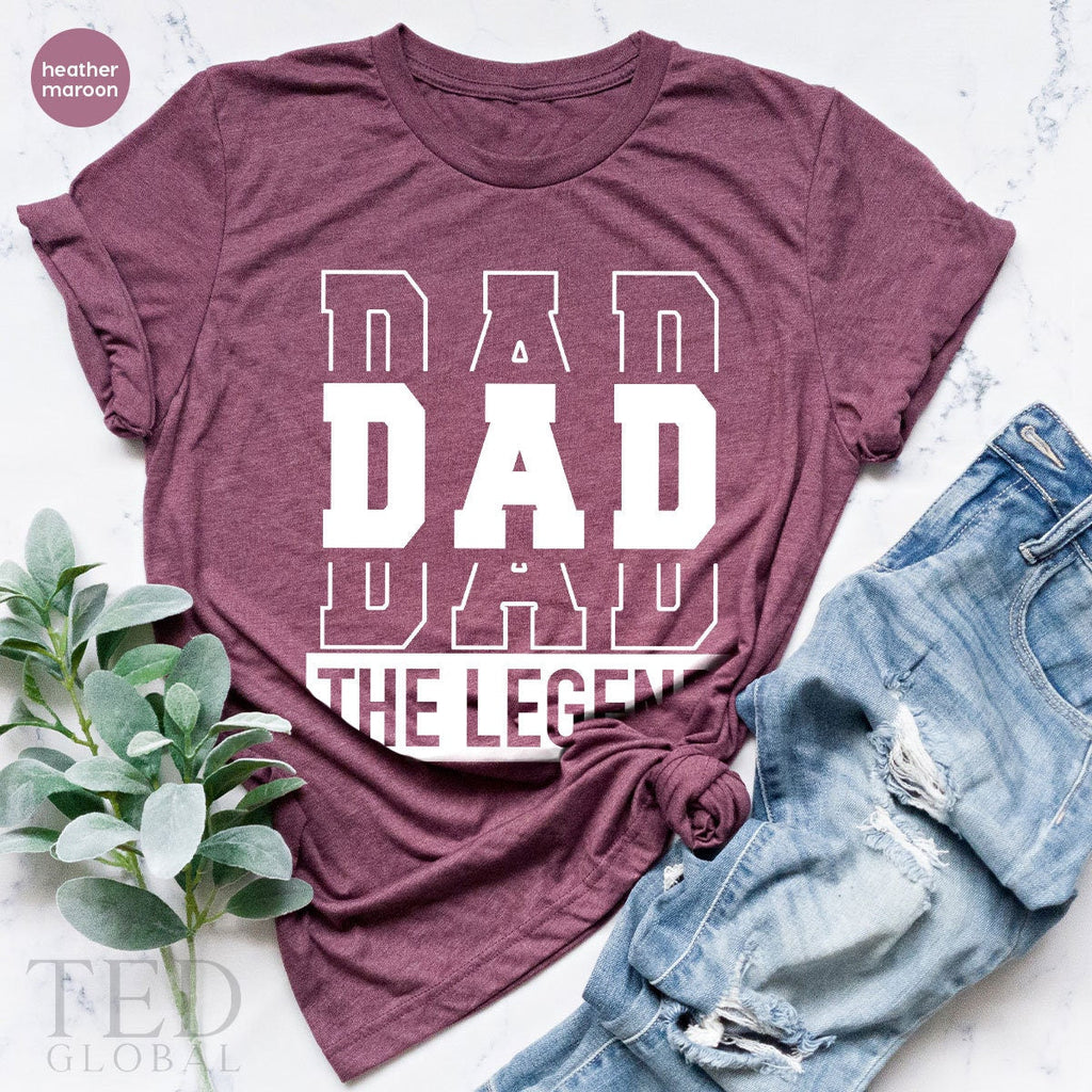 Dad The Legend, Gift, For Fathers Day Shirt, Birthday Best product image 3
