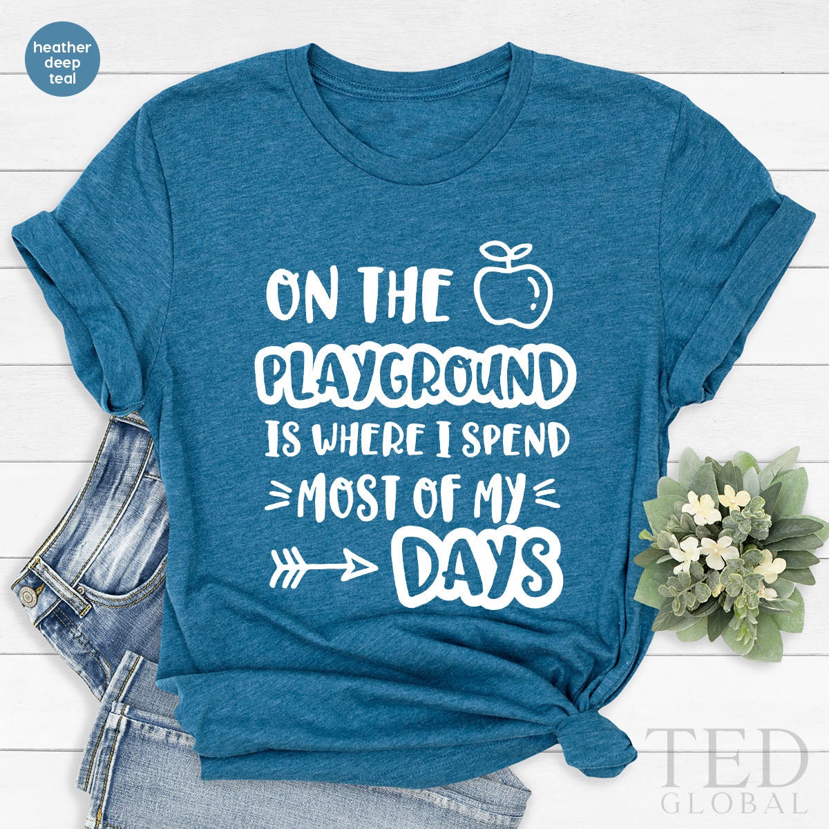 Kindergarten Teacher Shirt,First Grade Shirt,Preschool product image 4