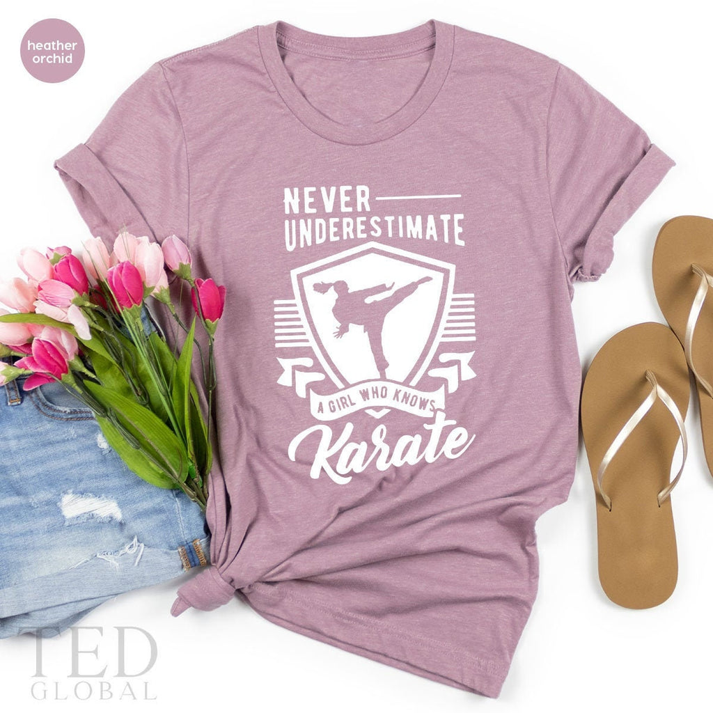 Girls Karate Shirt, Martial Arts Student Daughter Gift product image 2