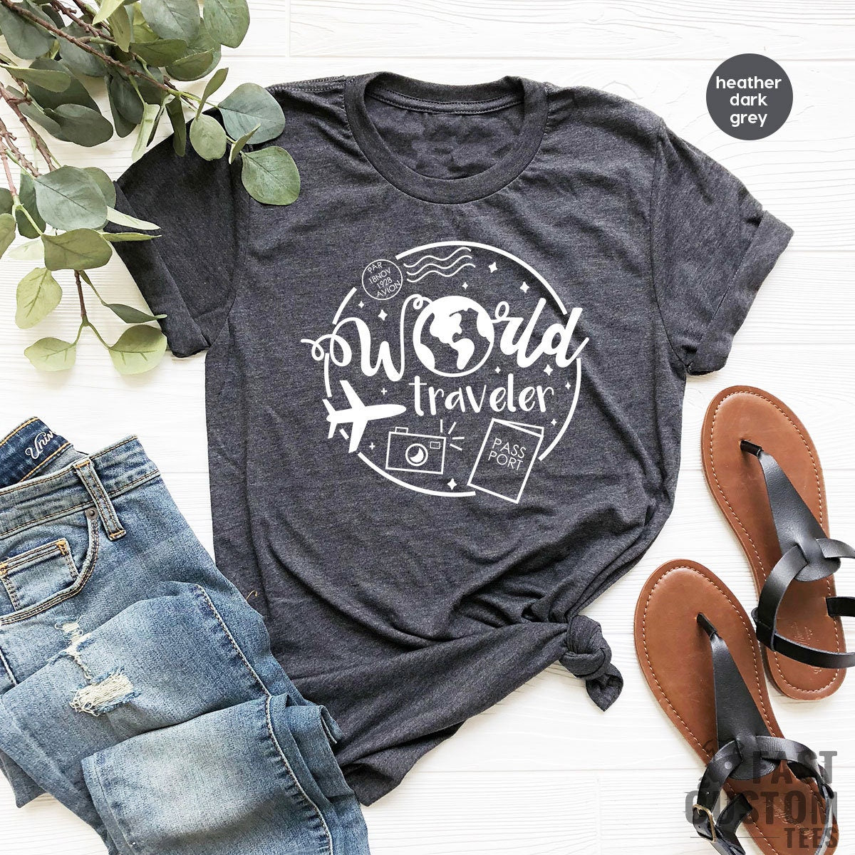 World Traveler Shirt, Travel Gifts, Gift For Buddies Addict product image 3