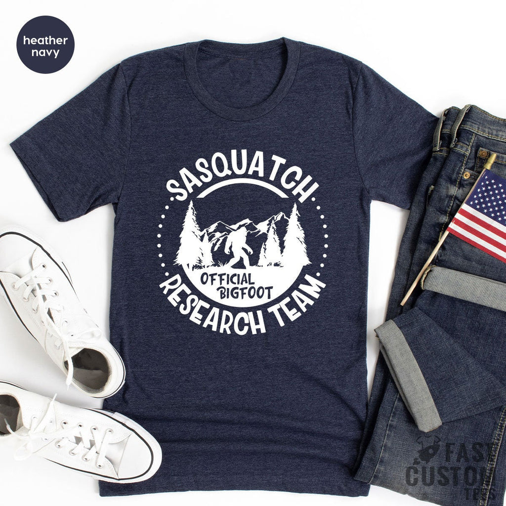 Funny Bigfoot Hunter Shirt, Sasquatch Research Team product image 4