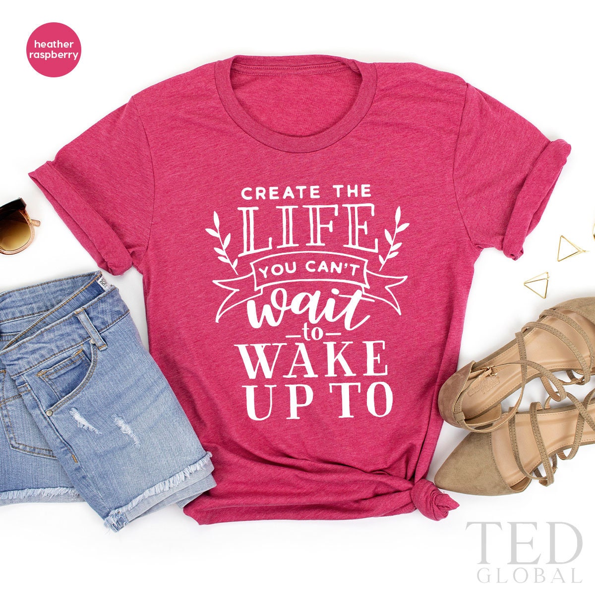 Positive Shirt, Thinking Tee, Gift For Women product image 1