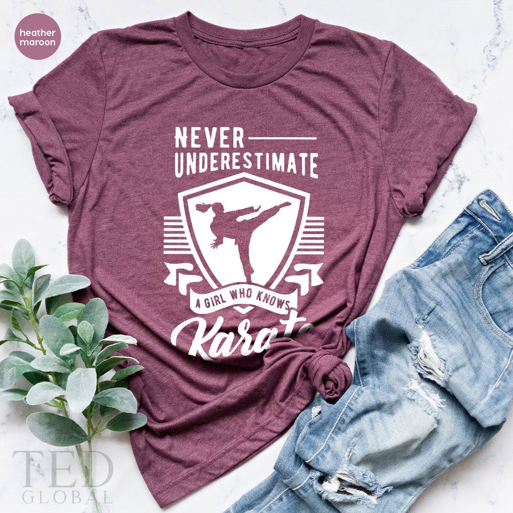 Girls Karate Shirt, Martial Arts Student Daughter Gift product image 3