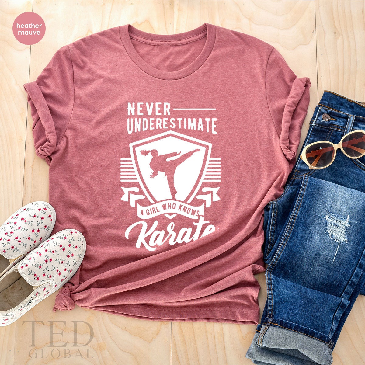 Girls Karate Shirt, Martial Arts Student Daughter Gift product image 4