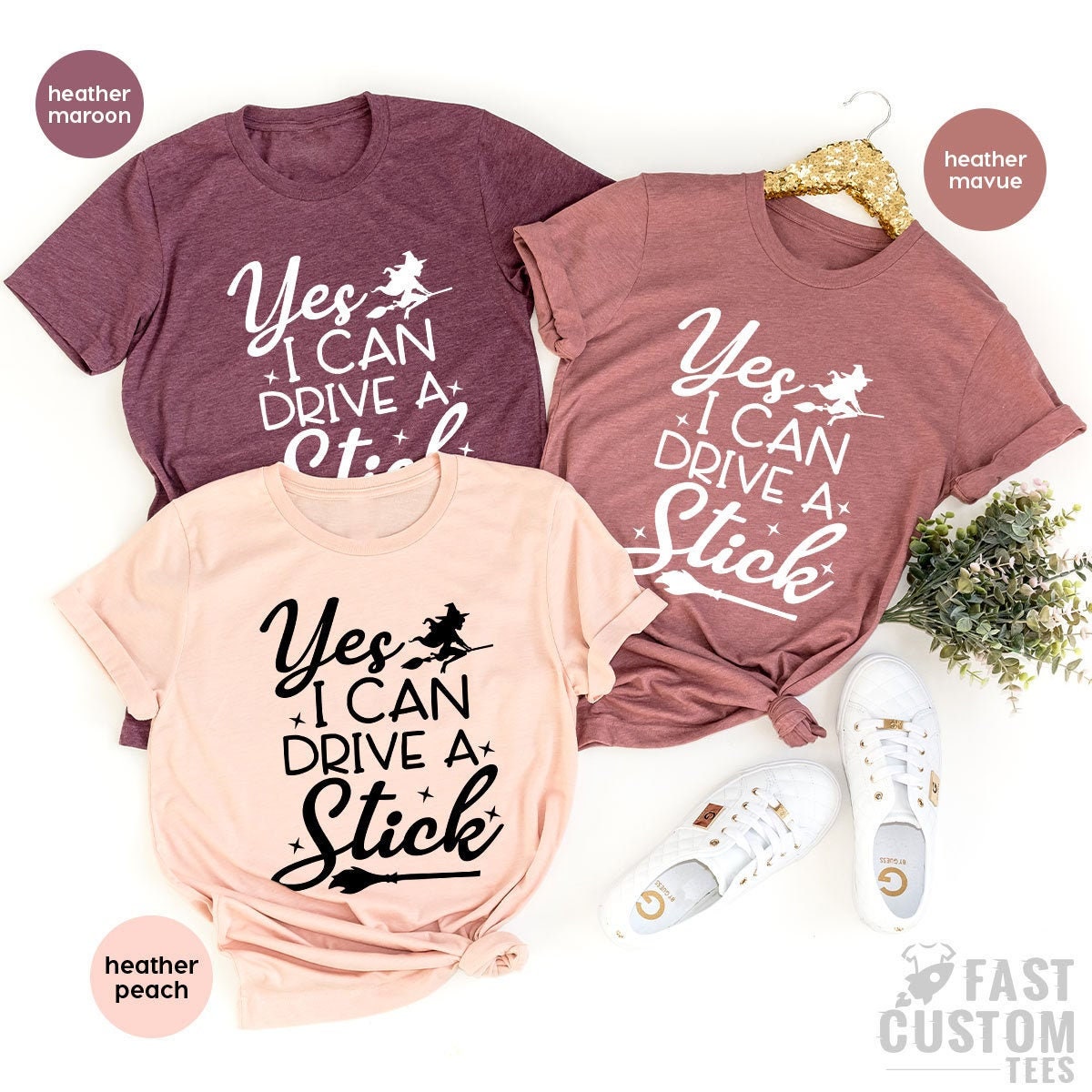 Yes I Can Drive A Stick Shirt, Funny Halloween For Women product image 1
