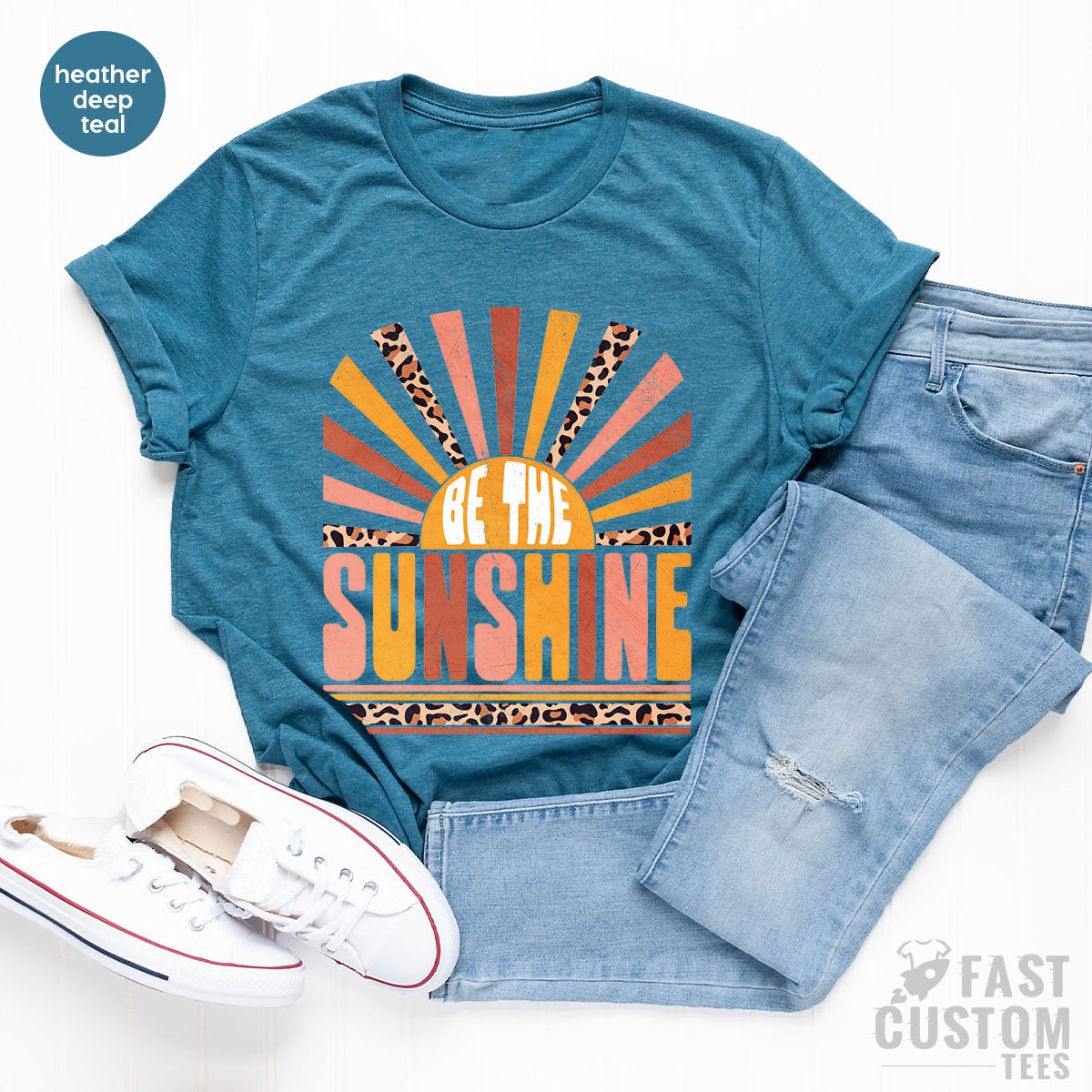 Be The Sunshine Shirt, Retro Sun T Summer For Women product image 5